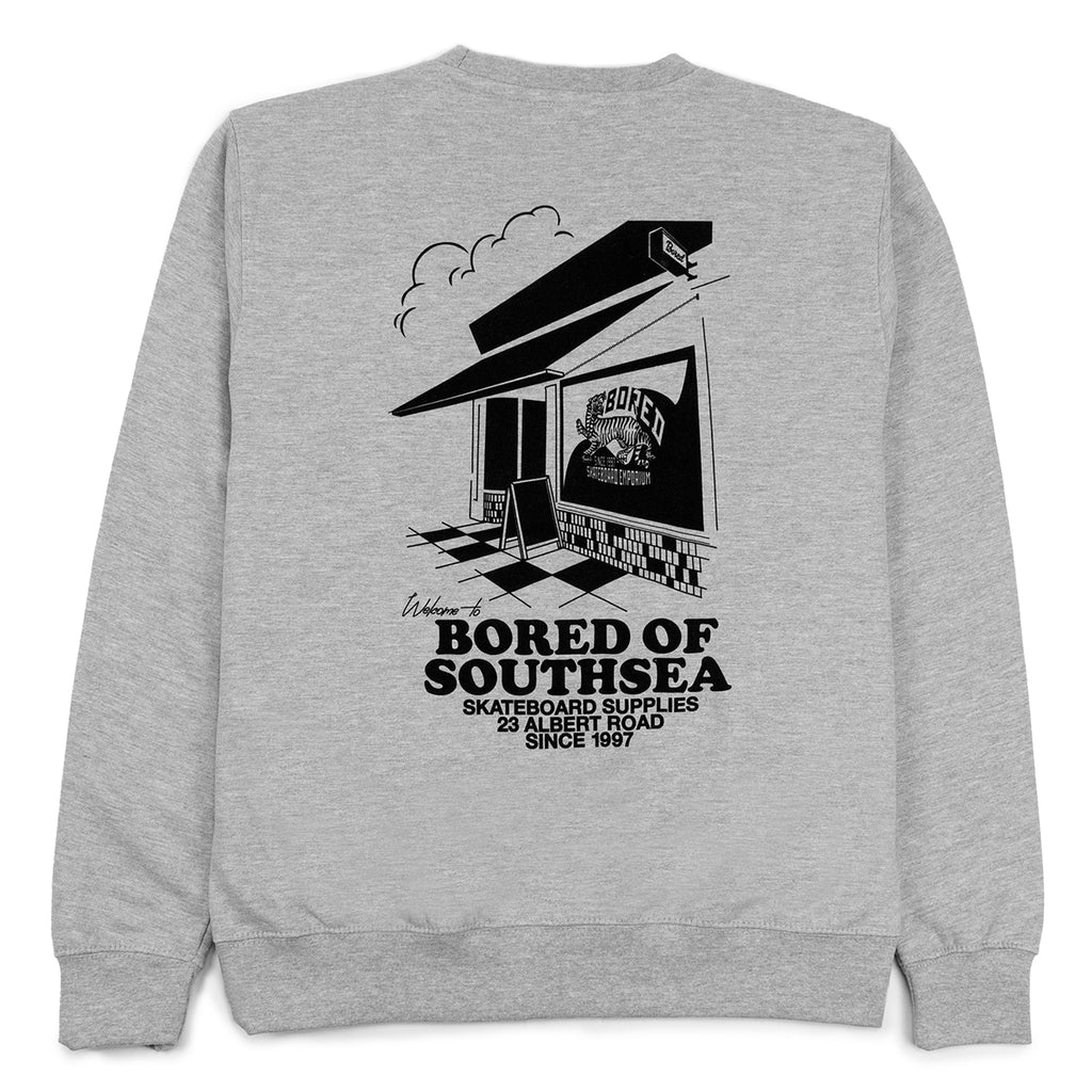 Store Sweatshirt - Heather Grey - back