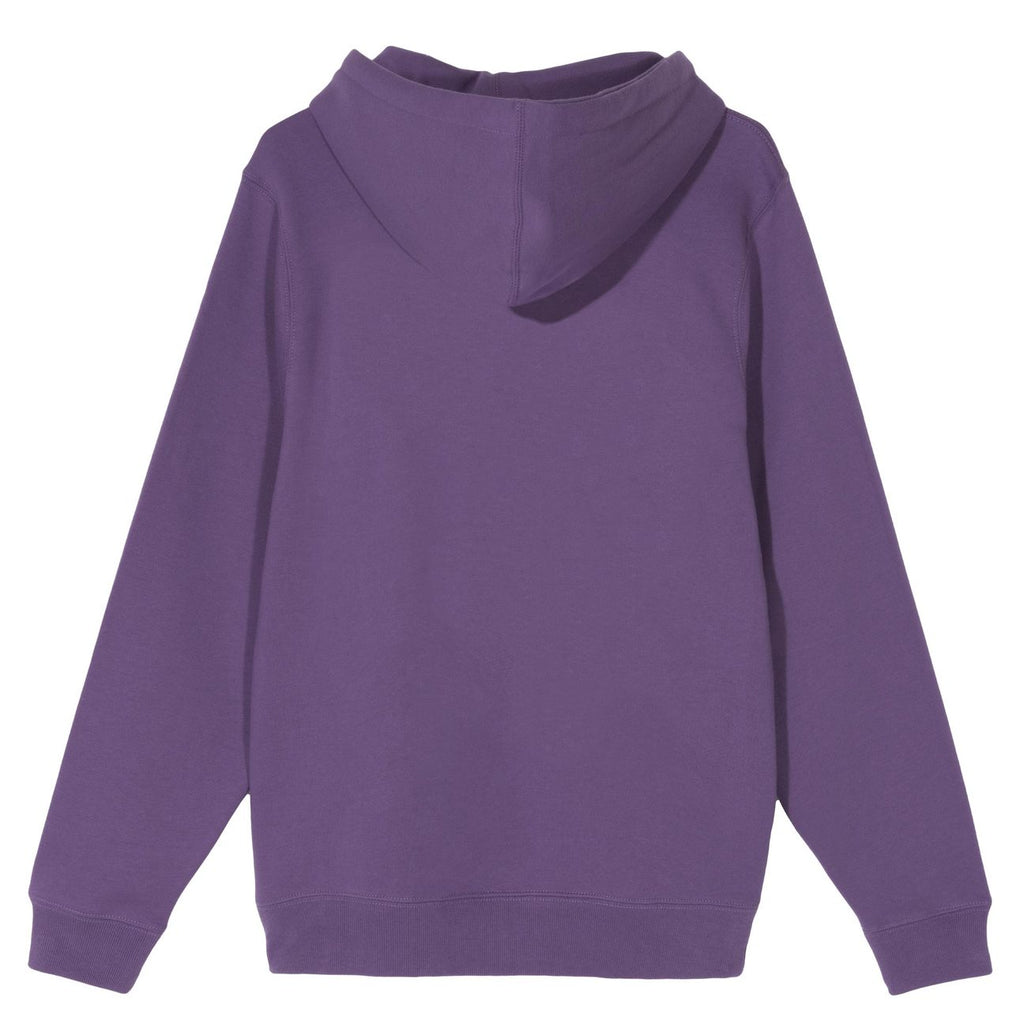 Stussy Copyright APP Hoodie in Purple  - Back