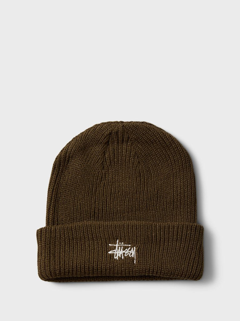 Stussy Basic Cuff Beanie - Brown