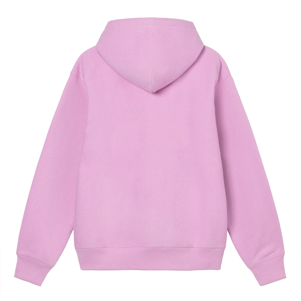Stussy Basic App Hoodie - Pink - back
