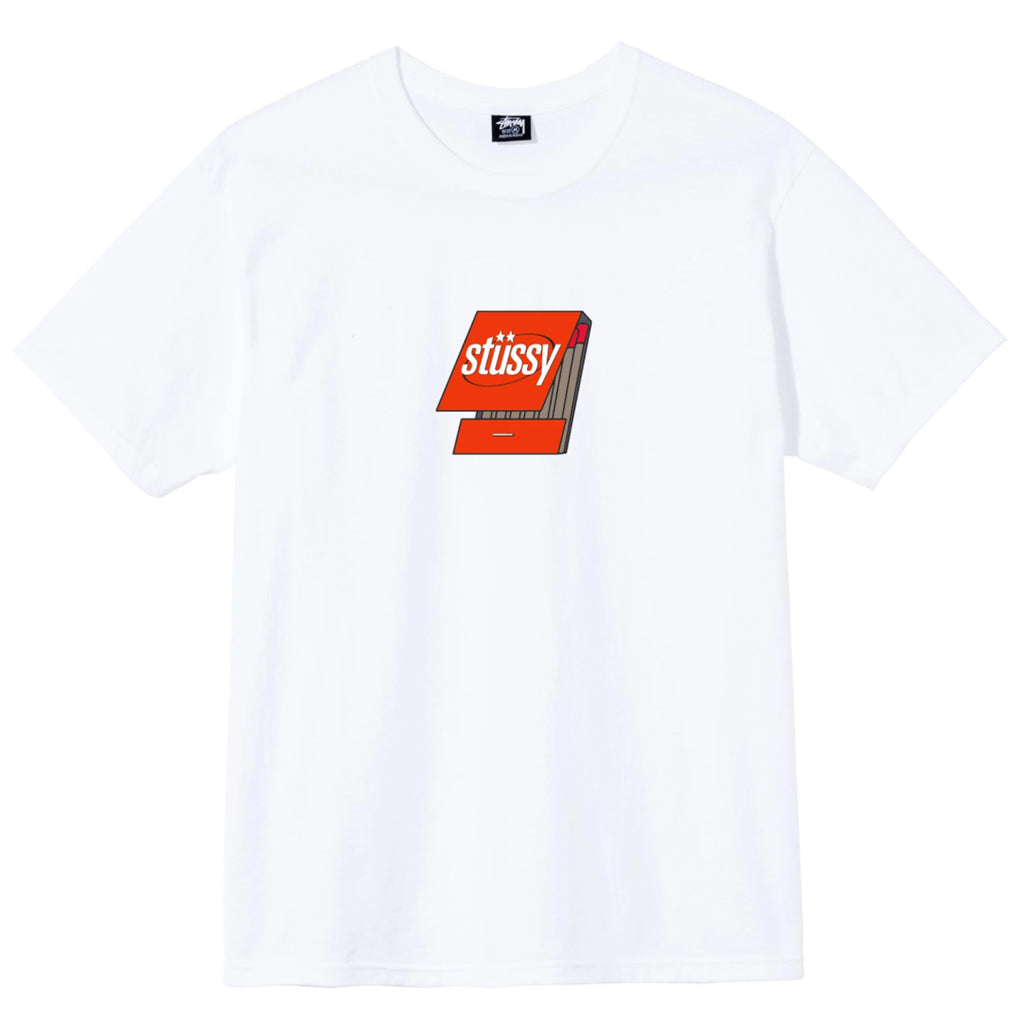Stussy Matchbook T Shirt in White
