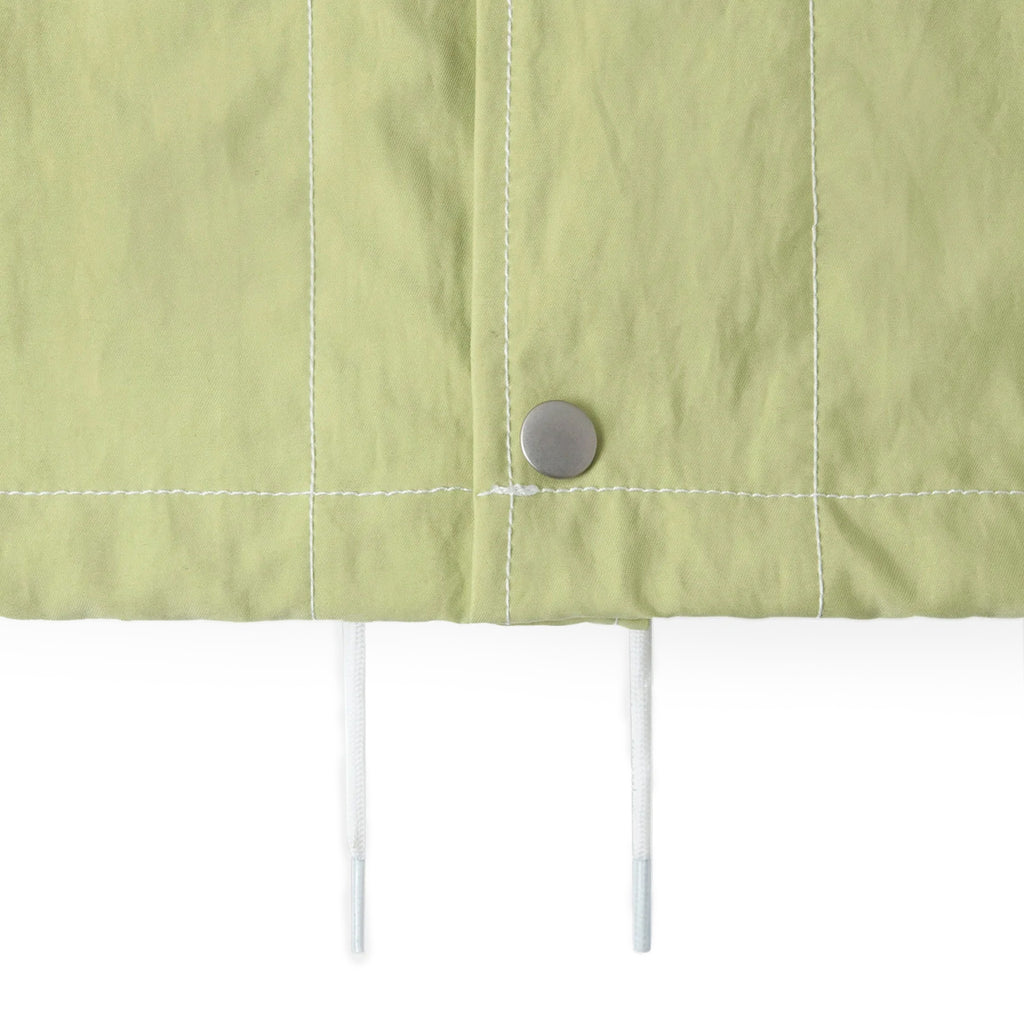 Stussy Folsom Coach Jacket - Lime - hem