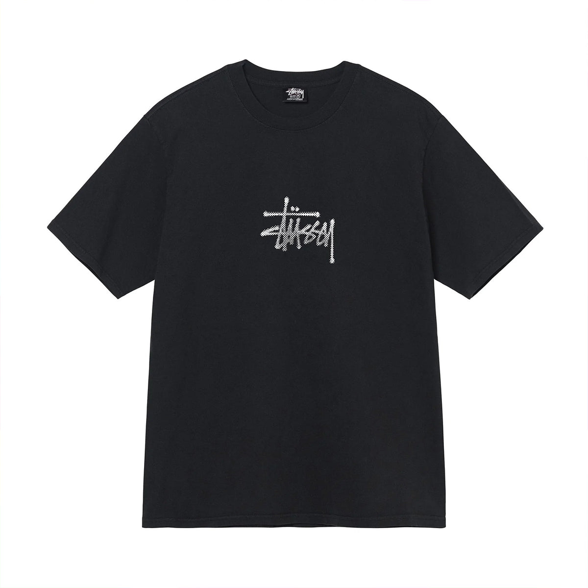 Surf Tomb Pigment Dyed T Shirt in Black Stussy | Bored of Southsea