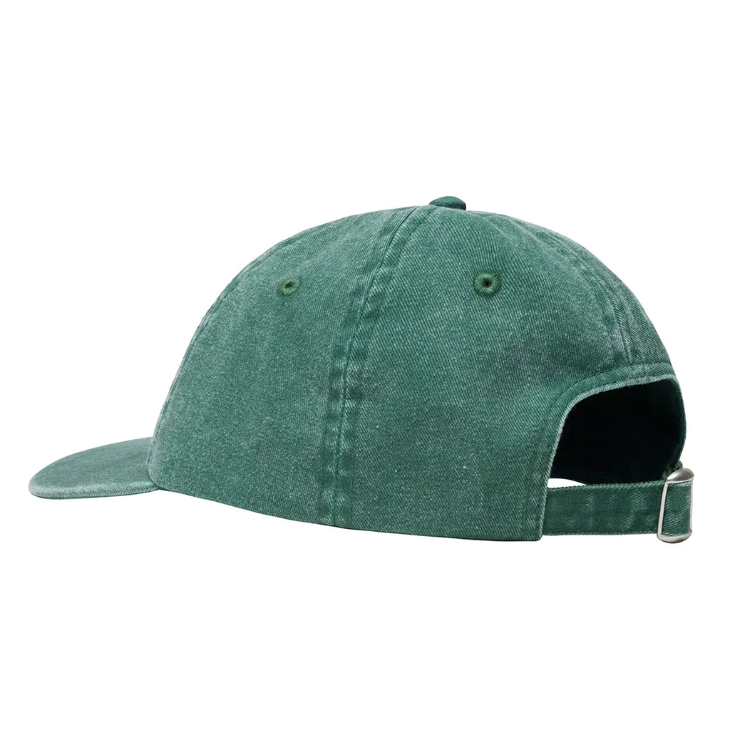 Stussy Washed Stock Low Pro Cap - Green - back