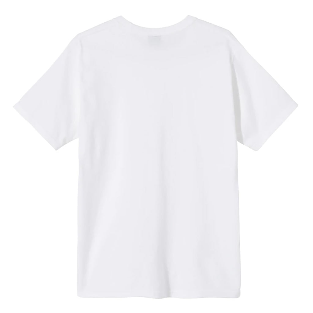 Stussy World T Shirt in White - Back