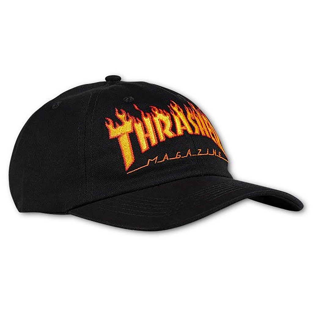 Thrasher Flame Old Timer Hat in Black