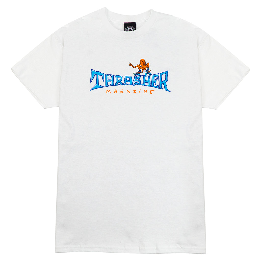 Thrasher Gonz Thumbs Up T Shirt - White - main