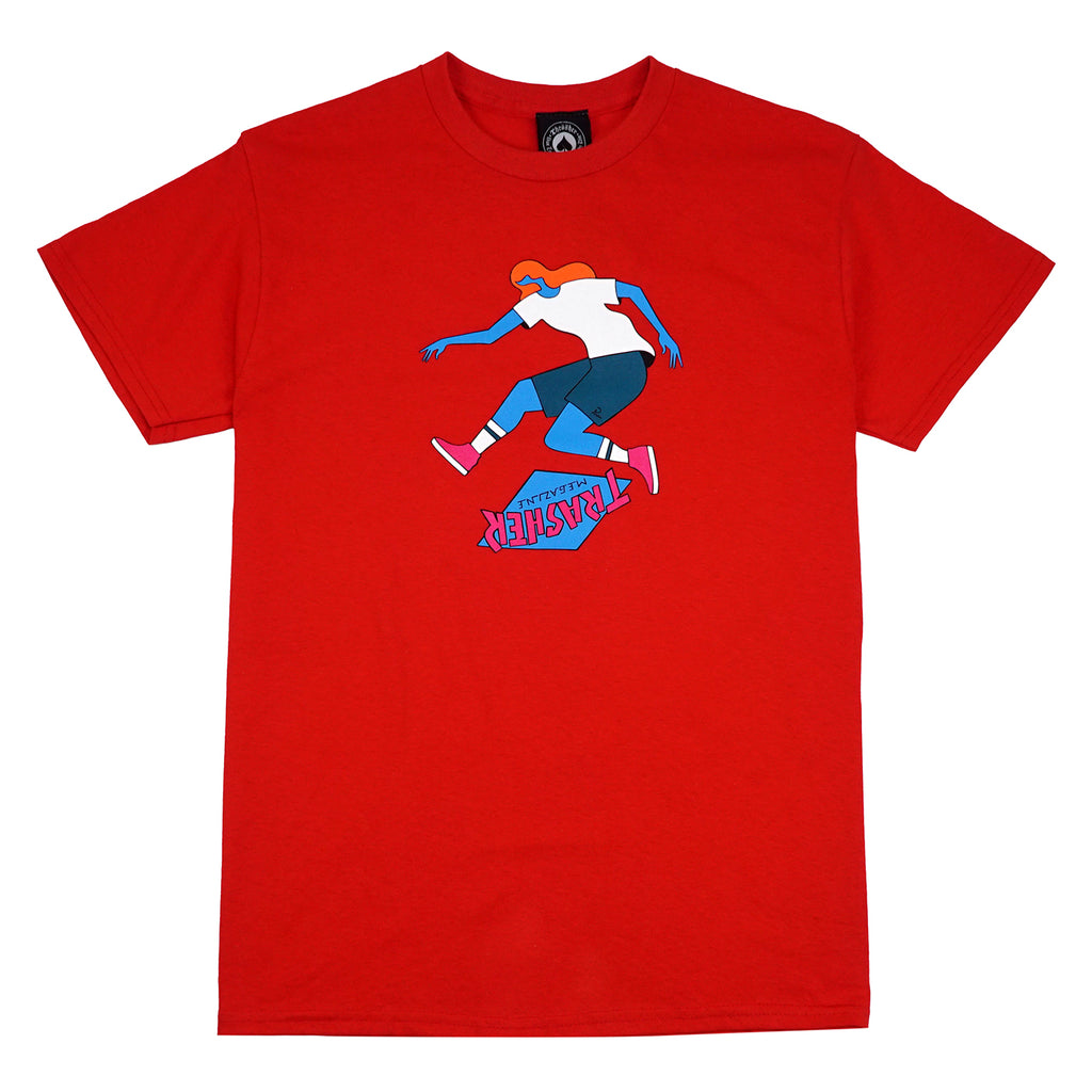 Thrasher Trasher T Shirt - Red - main