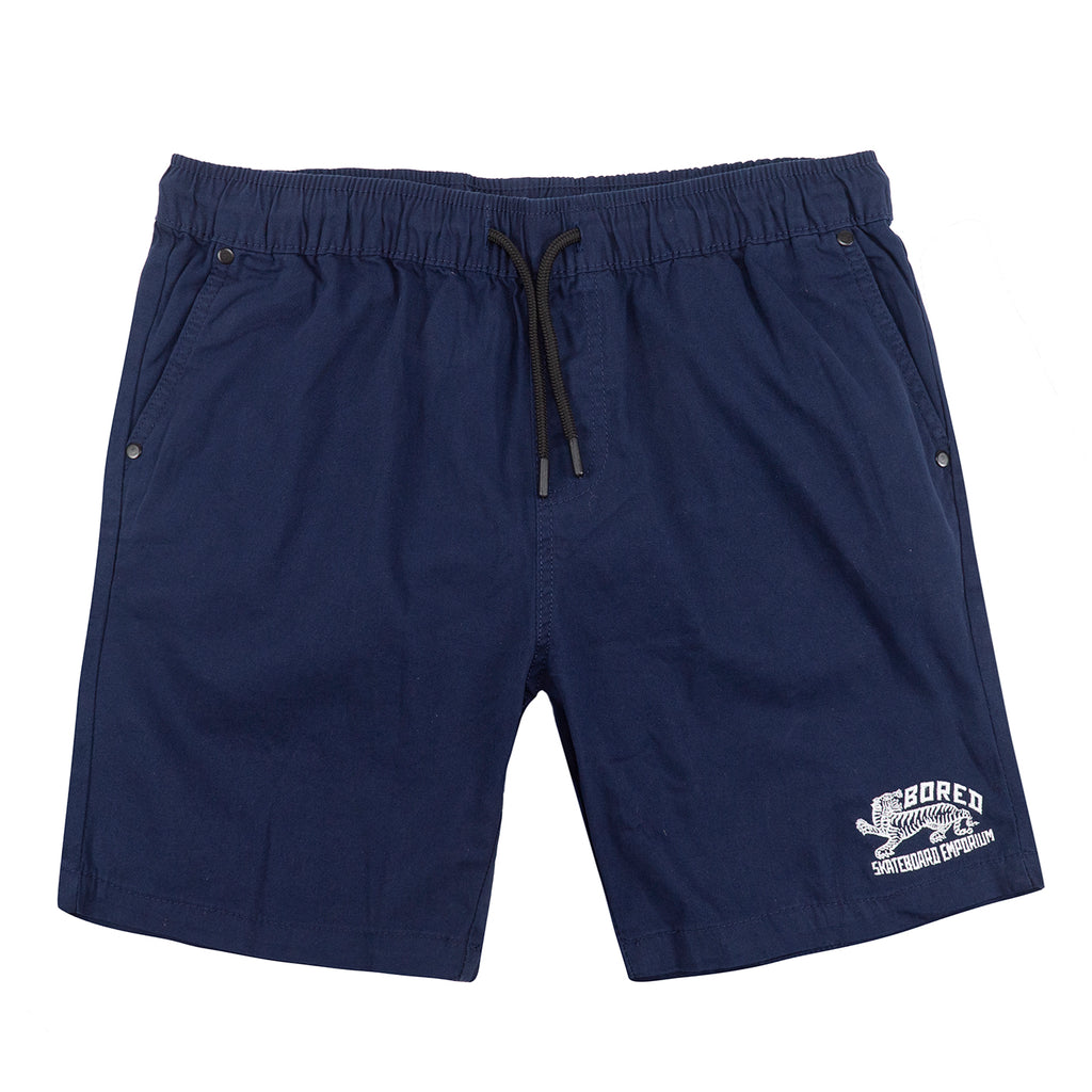 Bored of Southsea Tiger Shorts - Navy - main