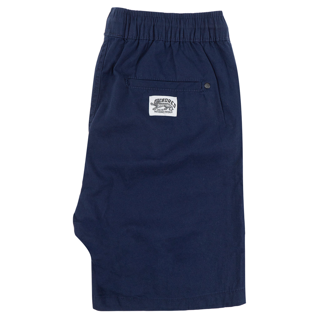 Bored of Southsea Tiger Shorts - Navy - fold