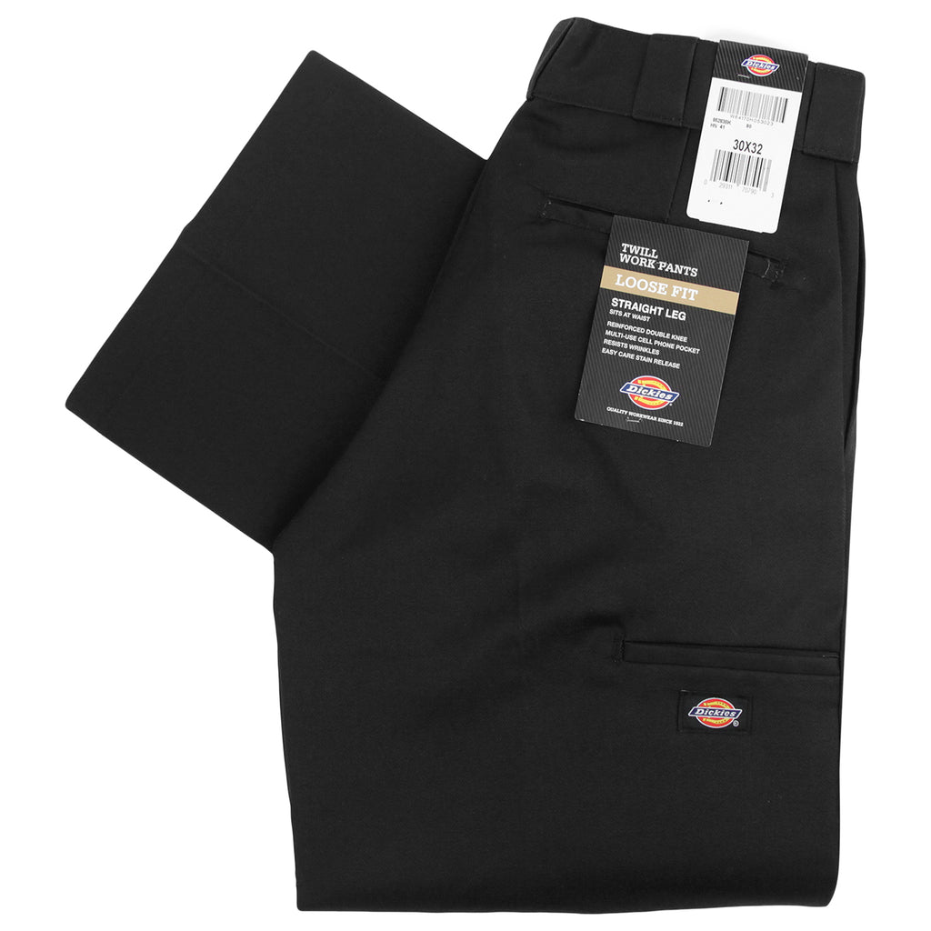 Dickies 283 Double Knee Work Pant in Black