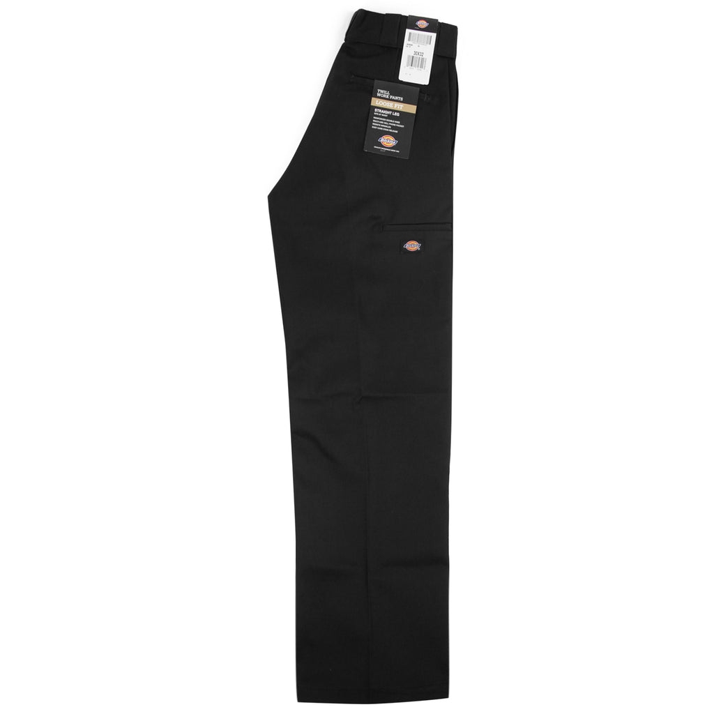 Dickies 283 Double Knee Work Pant in Black - Profile