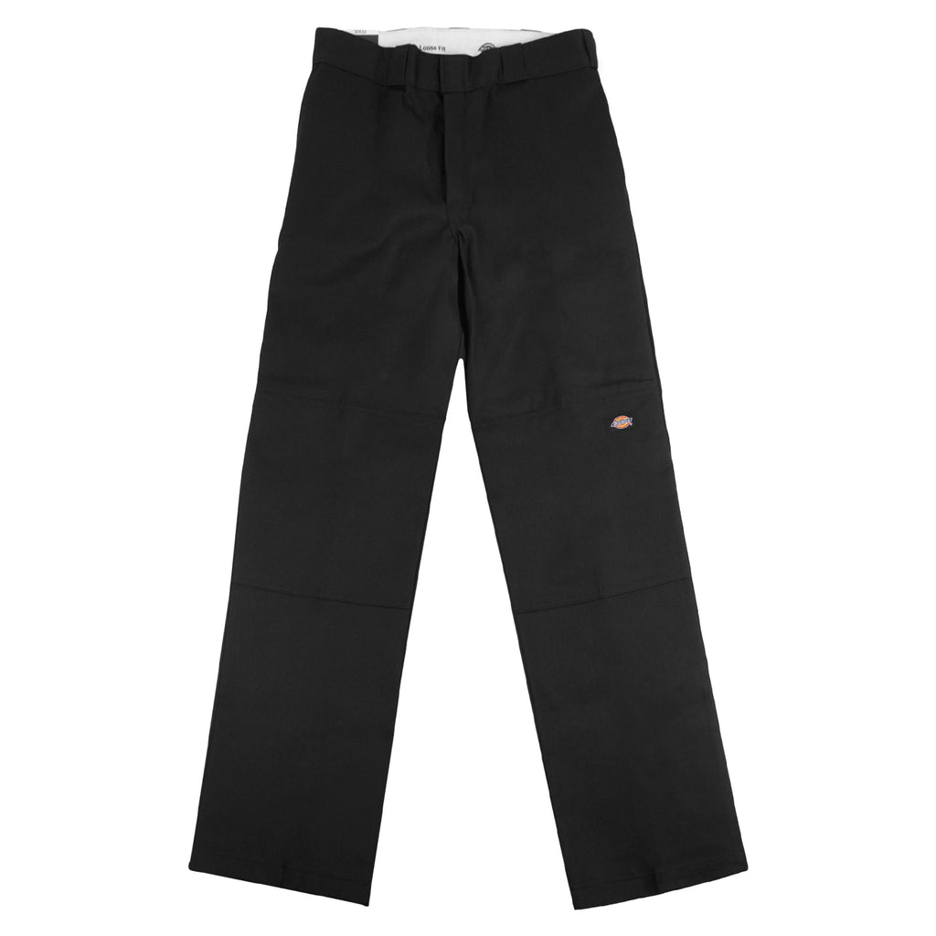 Dickies 283 Double Knee Work Pant in Black - Front