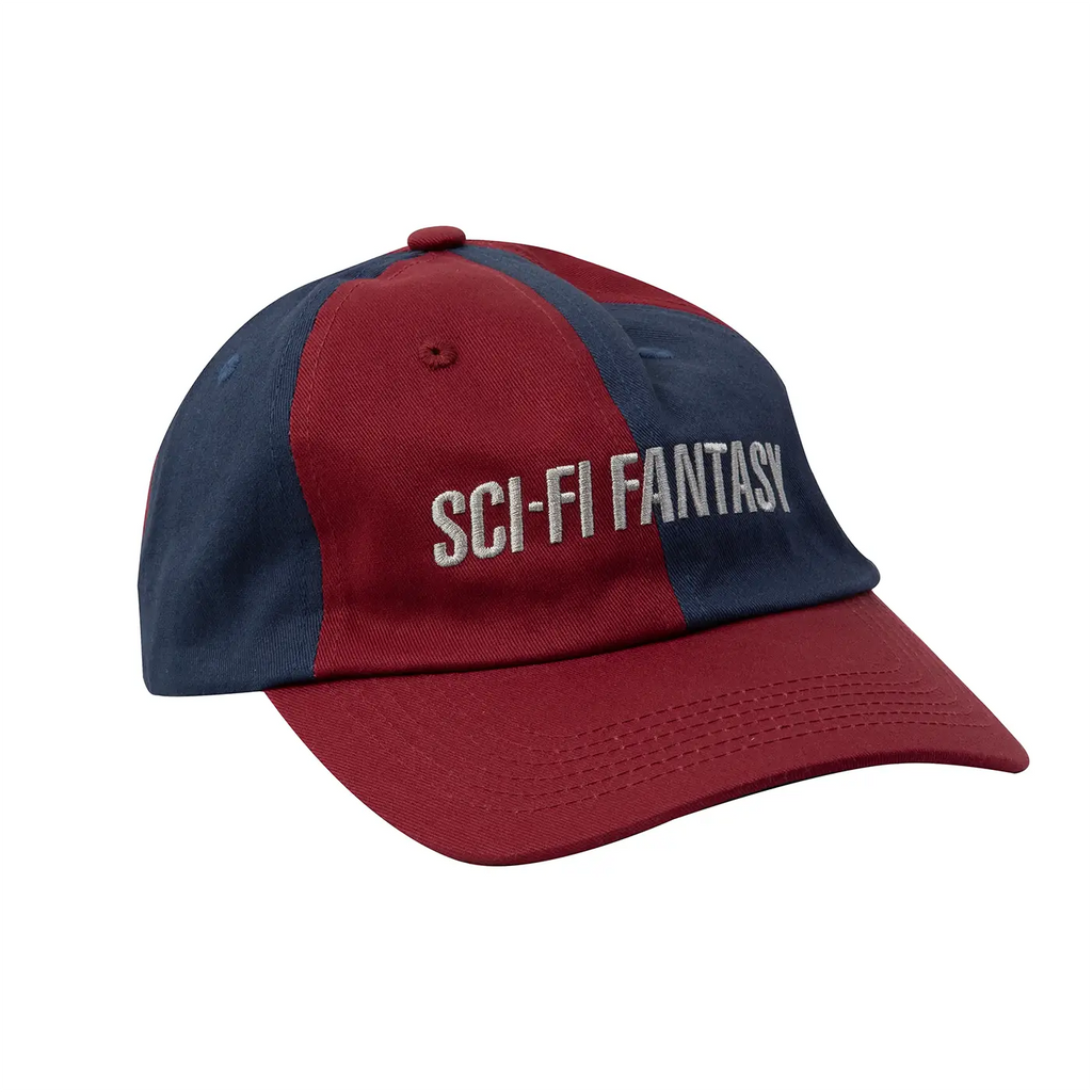 2 Tone Cap in Wine / Navy by Sci-Fi Fantasy | Bored of Southsea