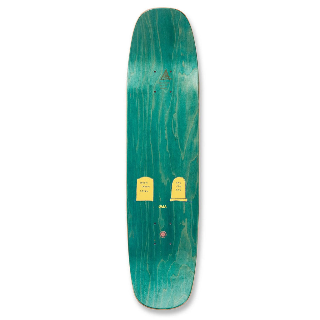 UMA Landsleds Sunrise Evan Skateboard Deck - 7.625" - bottom