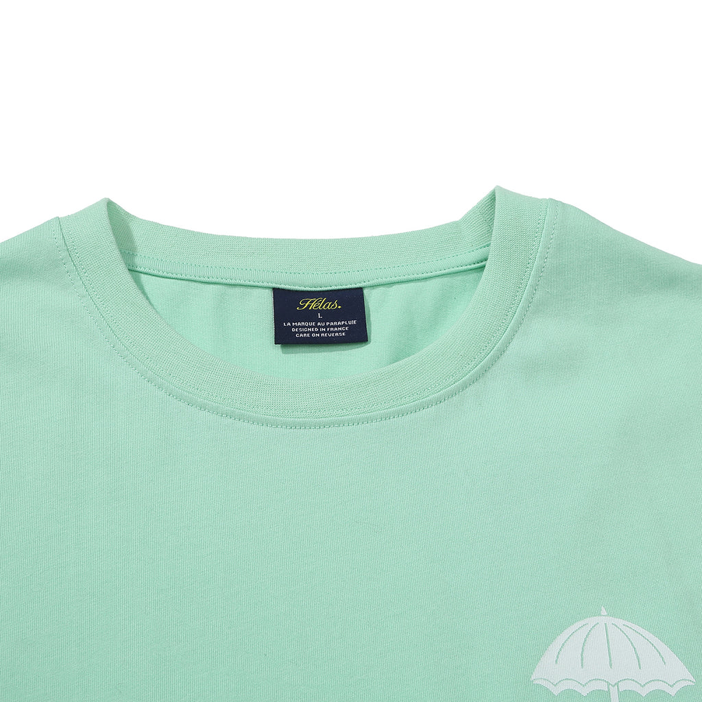 Helas UMB T Shirt - Light Green - neck