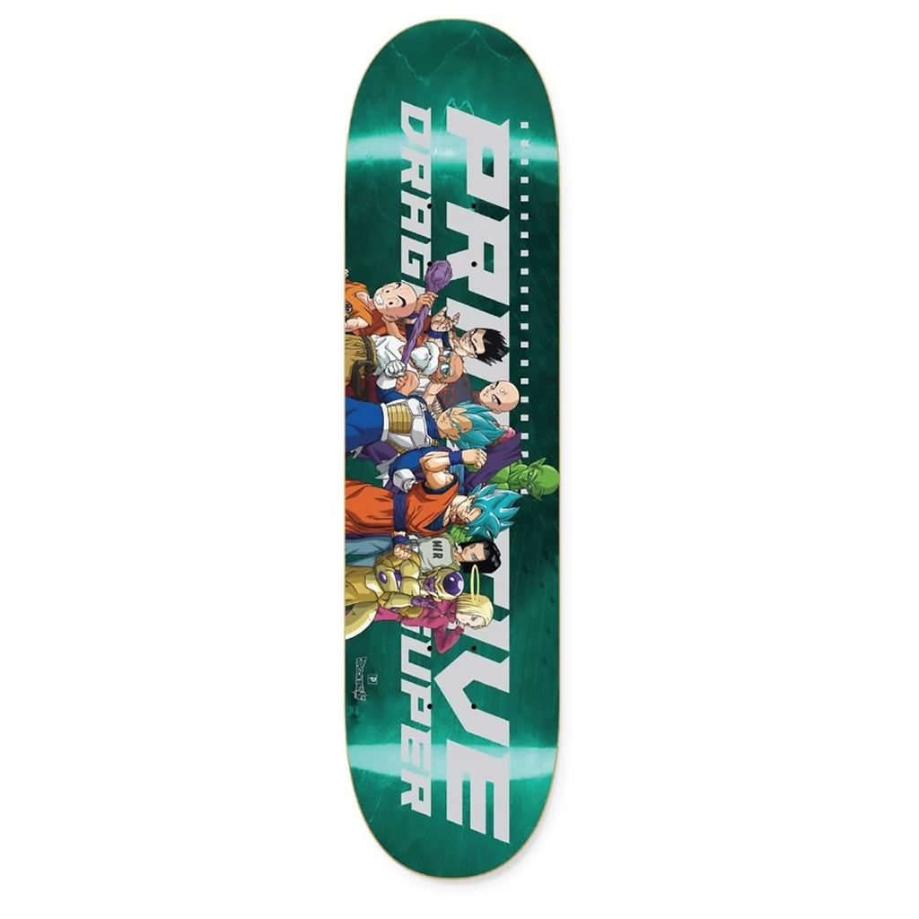 Primitive Universal Survival Team Green Skateboard Deck