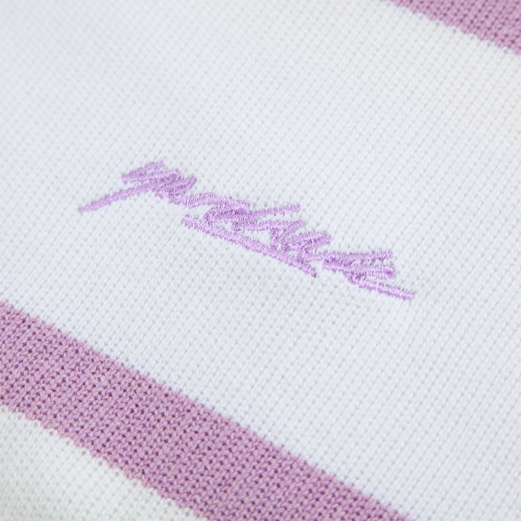 Yardsale Val Knit Crewneck Lavender / White - Branding
