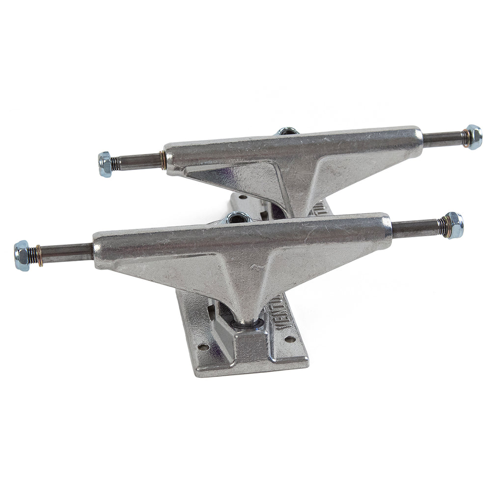 Venture Trucks 5.2 High Skateboard Trucks in All Polished