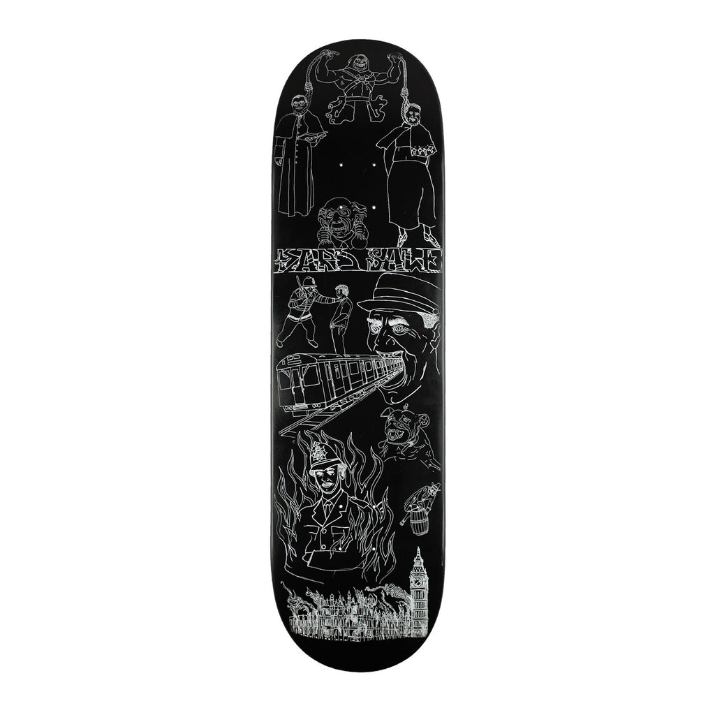 Vizons Skateboard Deck in 8.6"by Yardsale - Bottom