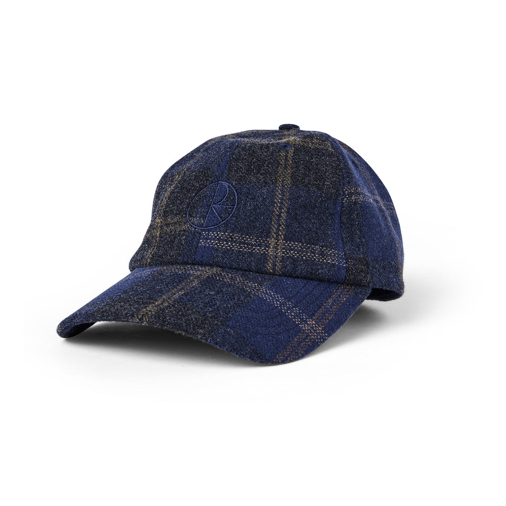 Polar Skate Co Wool Stroke Logo Cap in Blue