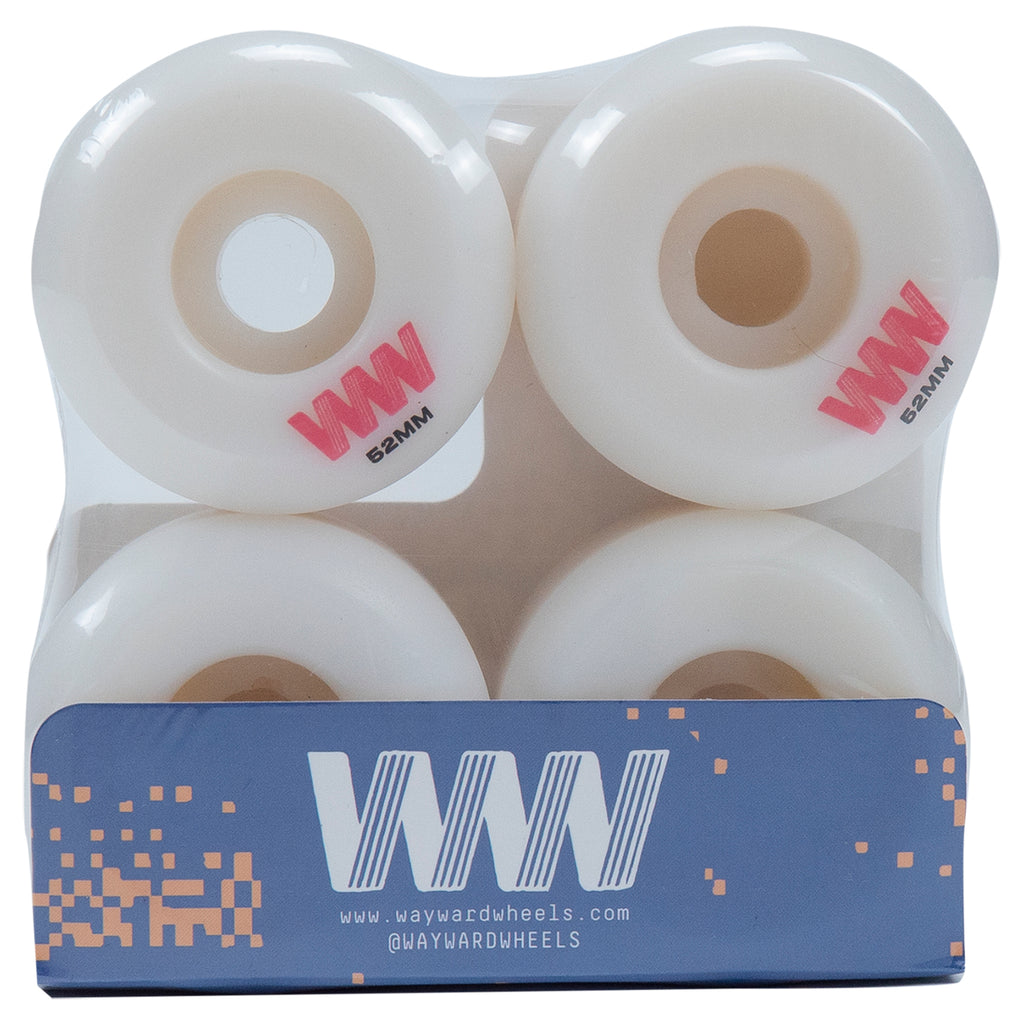Wayward Wheels Lucas Puig Funnel Cut Wheels in 52mm - Back