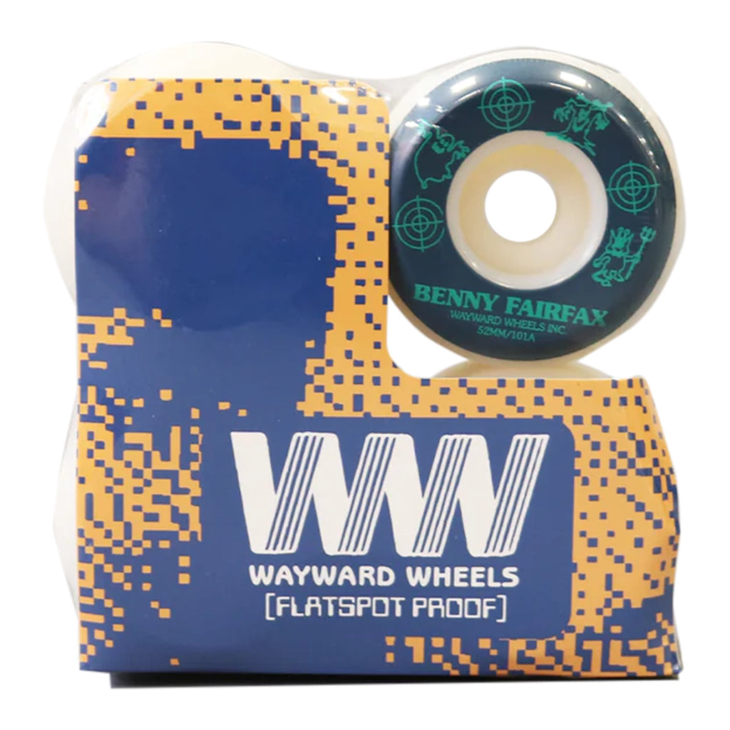 Wayward Wheels Benny Fairfax Funnel Cut Wheels 52mm - Packaged