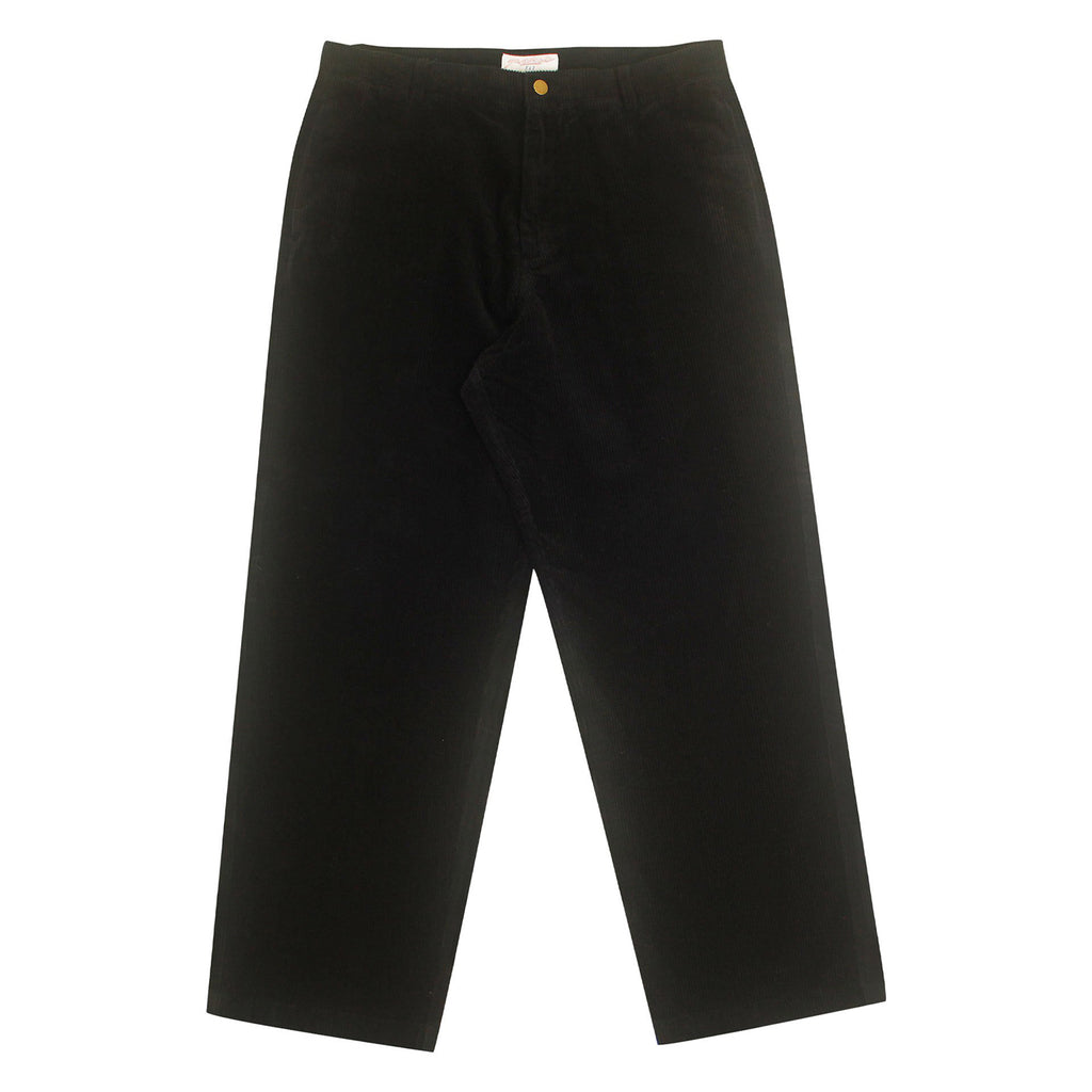 Yardsale Corduroy Slack Trousers in Black / White