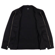 Zip Up Work Shirt in Black by Stussy | Bored of Southsea