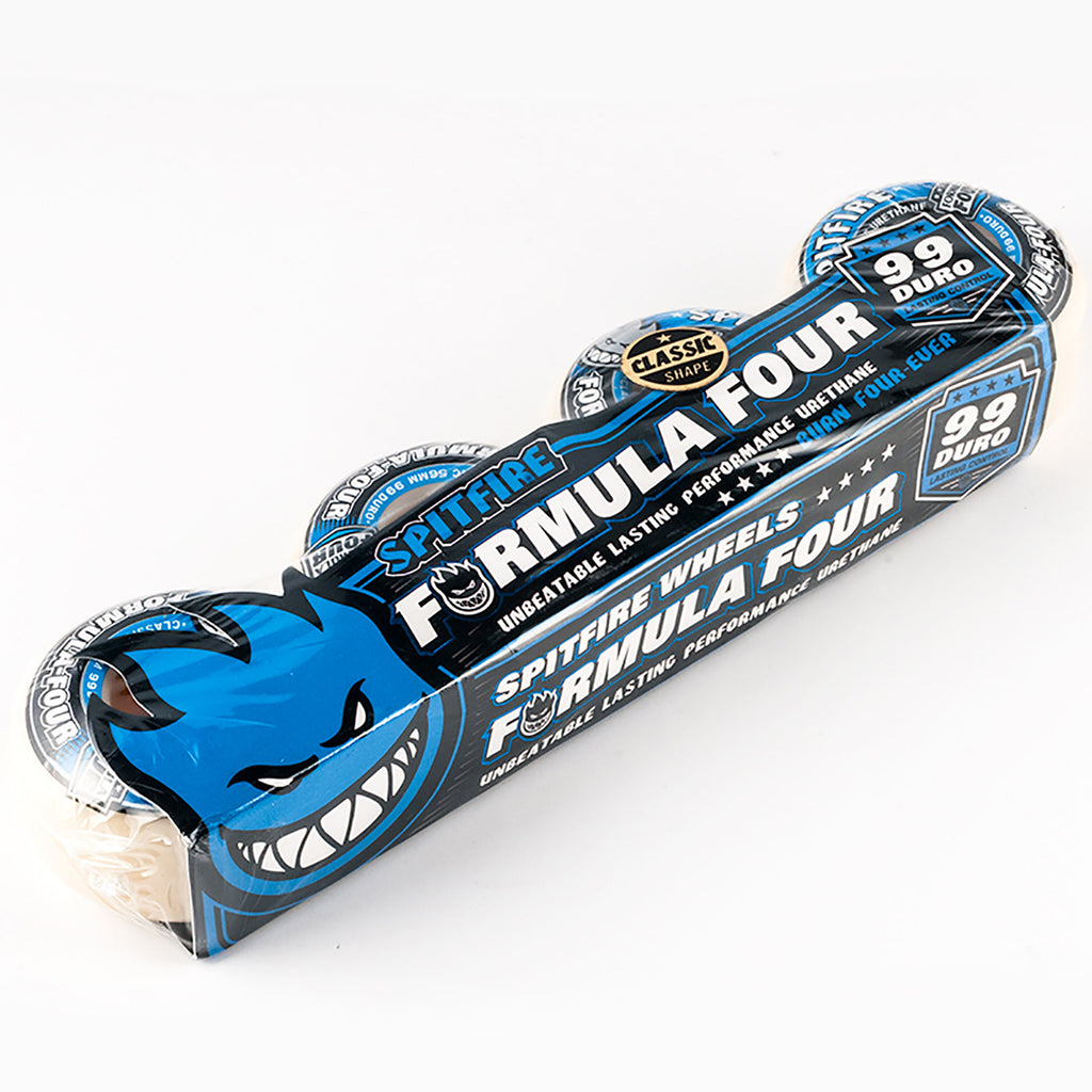 Spitfire Wheels Formula Four Conical Skateboard Wheels in Blue