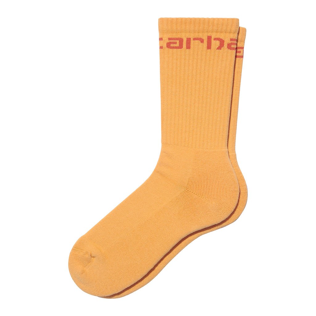 Carhartt WIP Carhartt Socks - Pale Orange / Elba - main