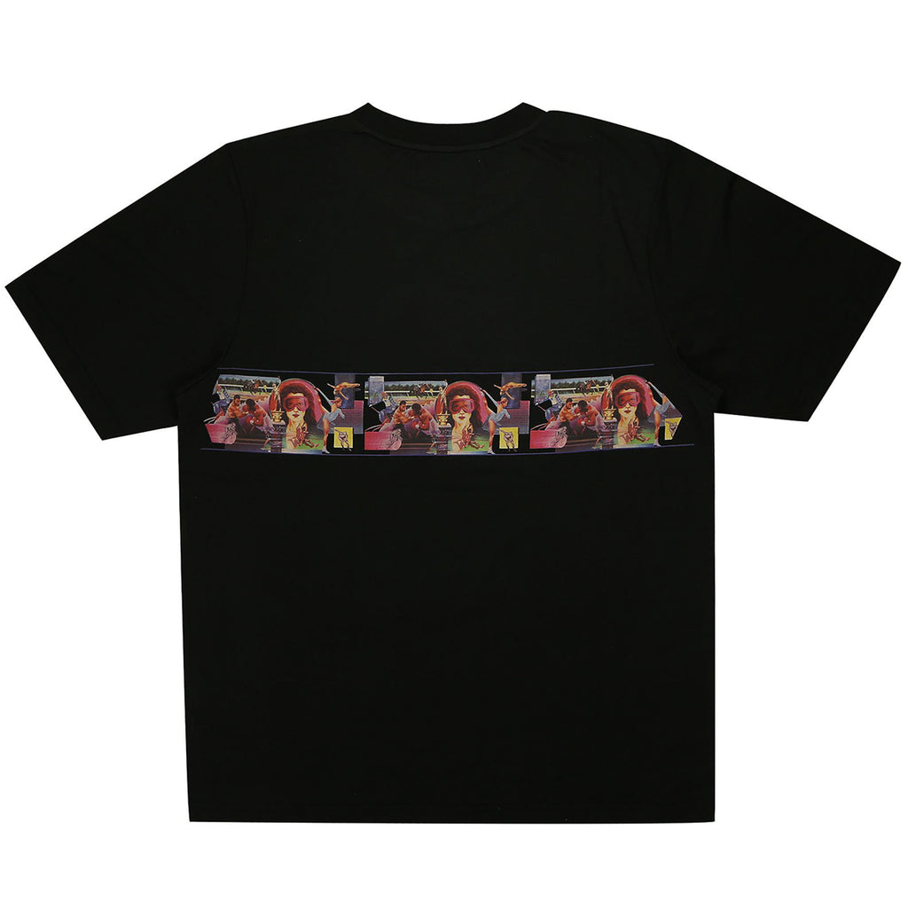 Yardsale Carasoul T Shirt in Black - Back Print