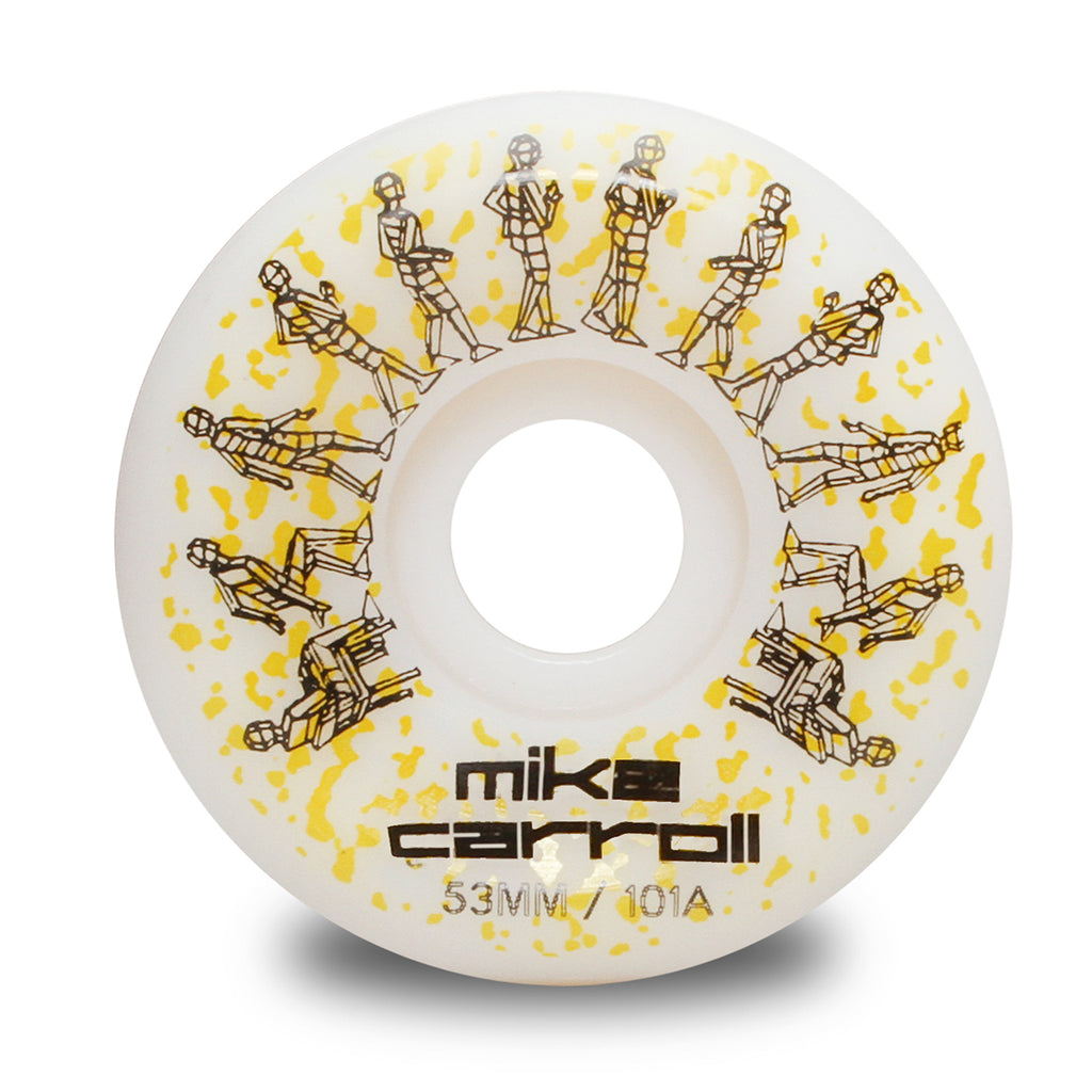 Wayward Wheels Mike Carroll Funnel Cut Wheels 53mm - Single