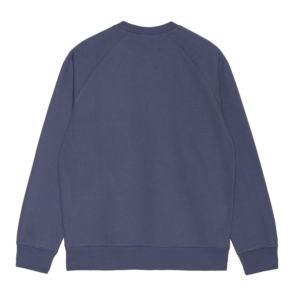 Carhartt WIP Chase Sweatshirt in Cold Viola / Gold - Back