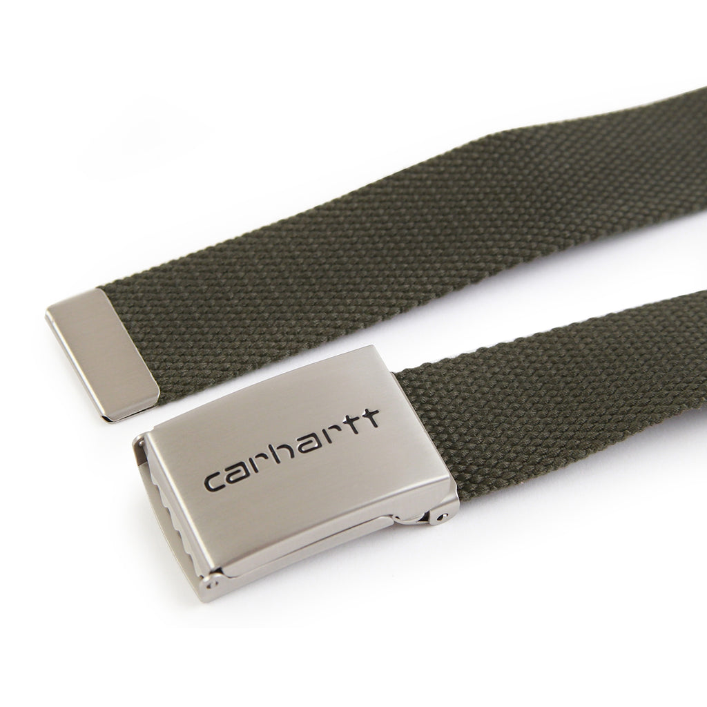 Carhartt Clip Belt Chrome in Cypress - Detail