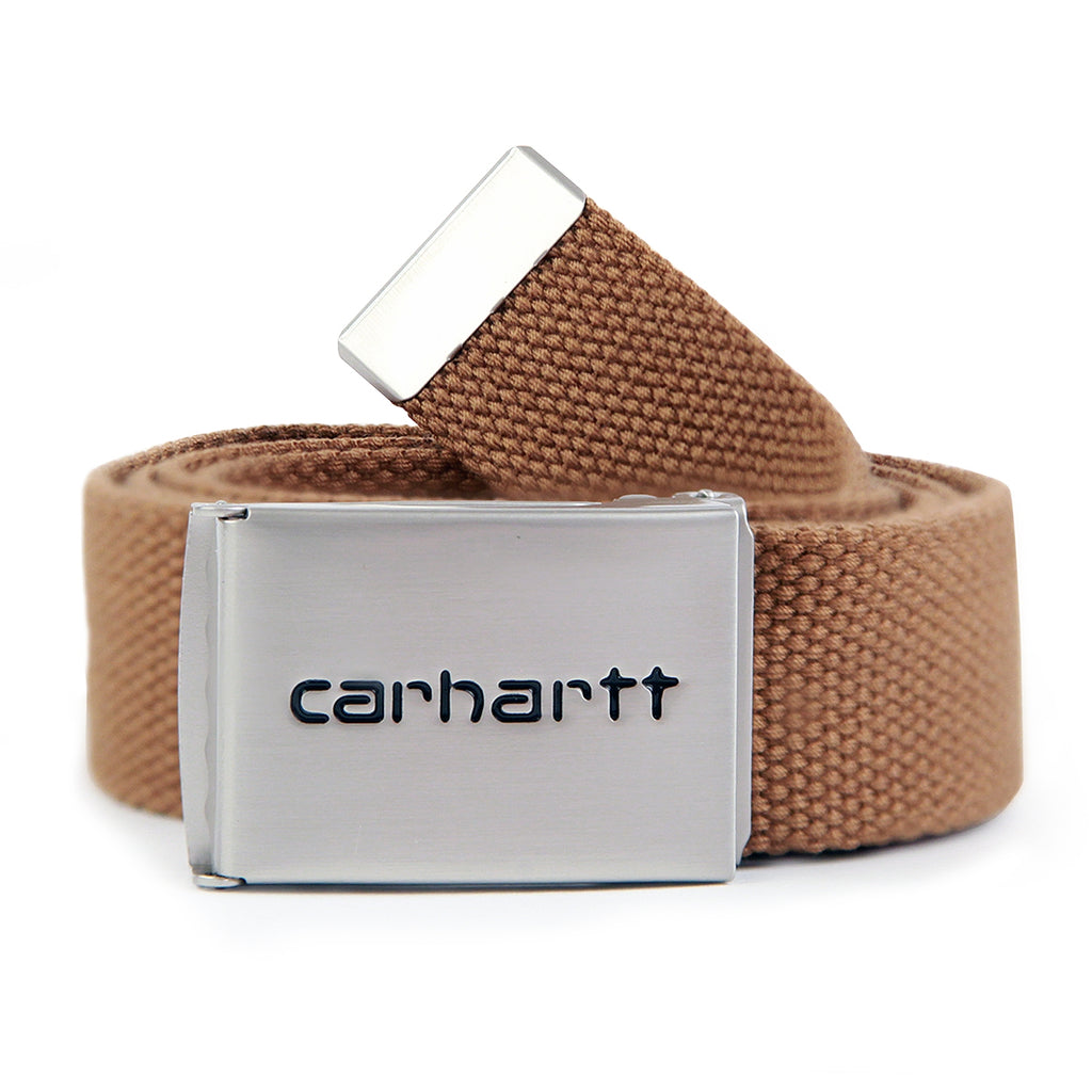 Carhartt Clip Belt Chrome in Hamilton Brown