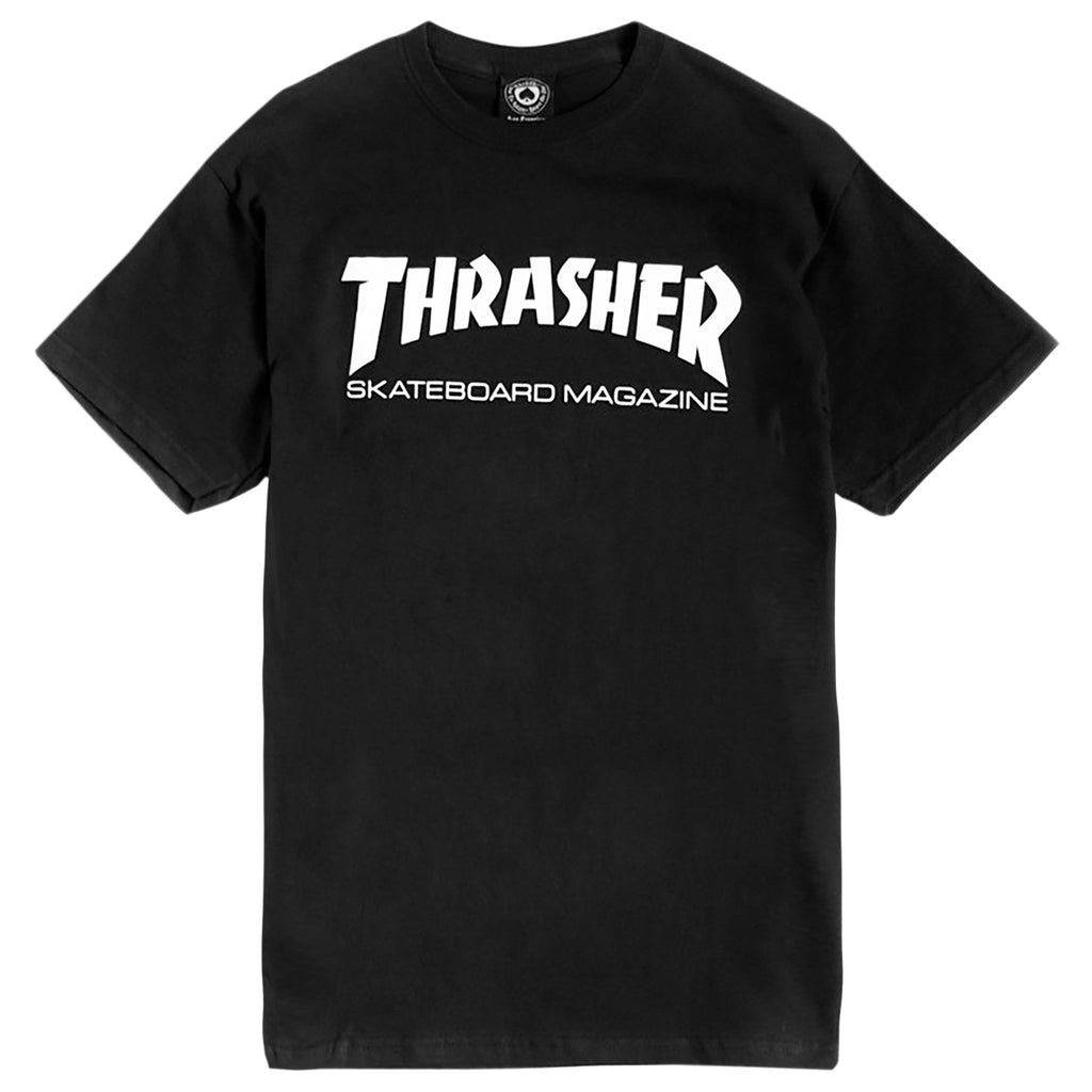 Thrasher Skate Mag Logo T Shirt in Black - 