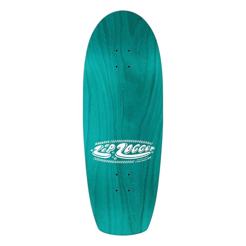 Krooked Skateboards Zig Zogger Dix Guest Artist Deck 10.75"