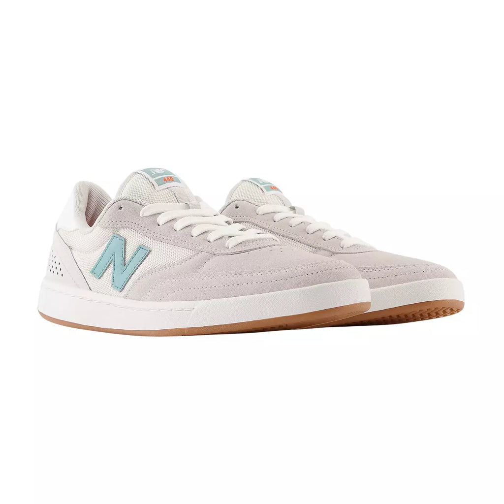 New Balance Numeric NM440 Shoes - Light Grey / Aqua Sea