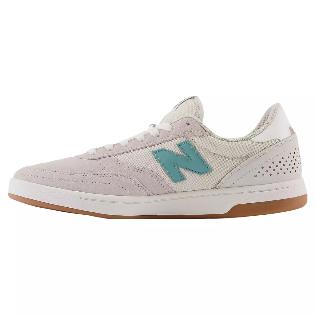 New Balance Numeric NM440 Shoes - Light Grey / Aqua Sea
