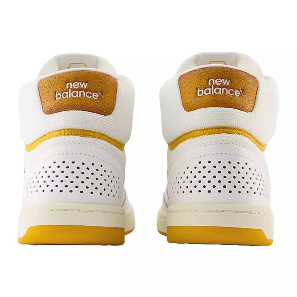 New Balance Numeric NM440 Hi  Shoes - White / Yellow