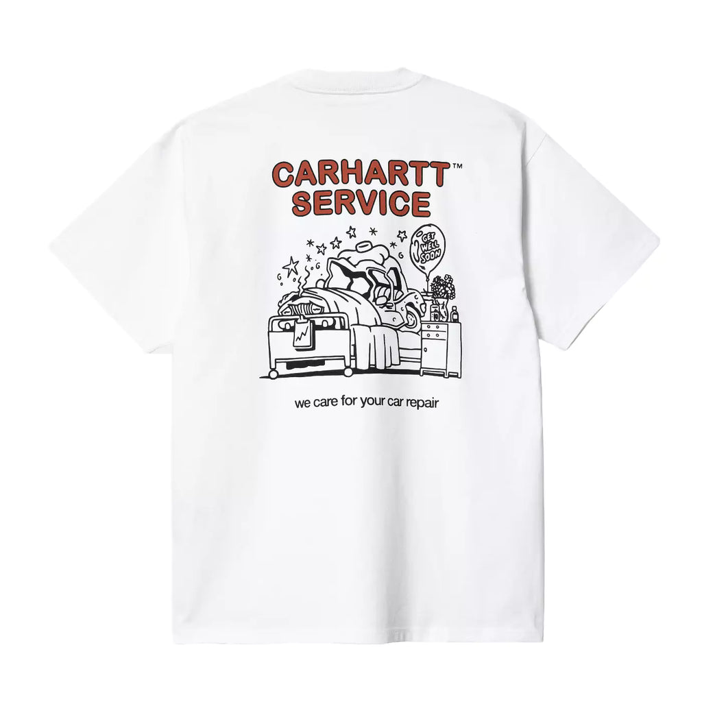 Carhartt WIP Car Repair T Shirt - White