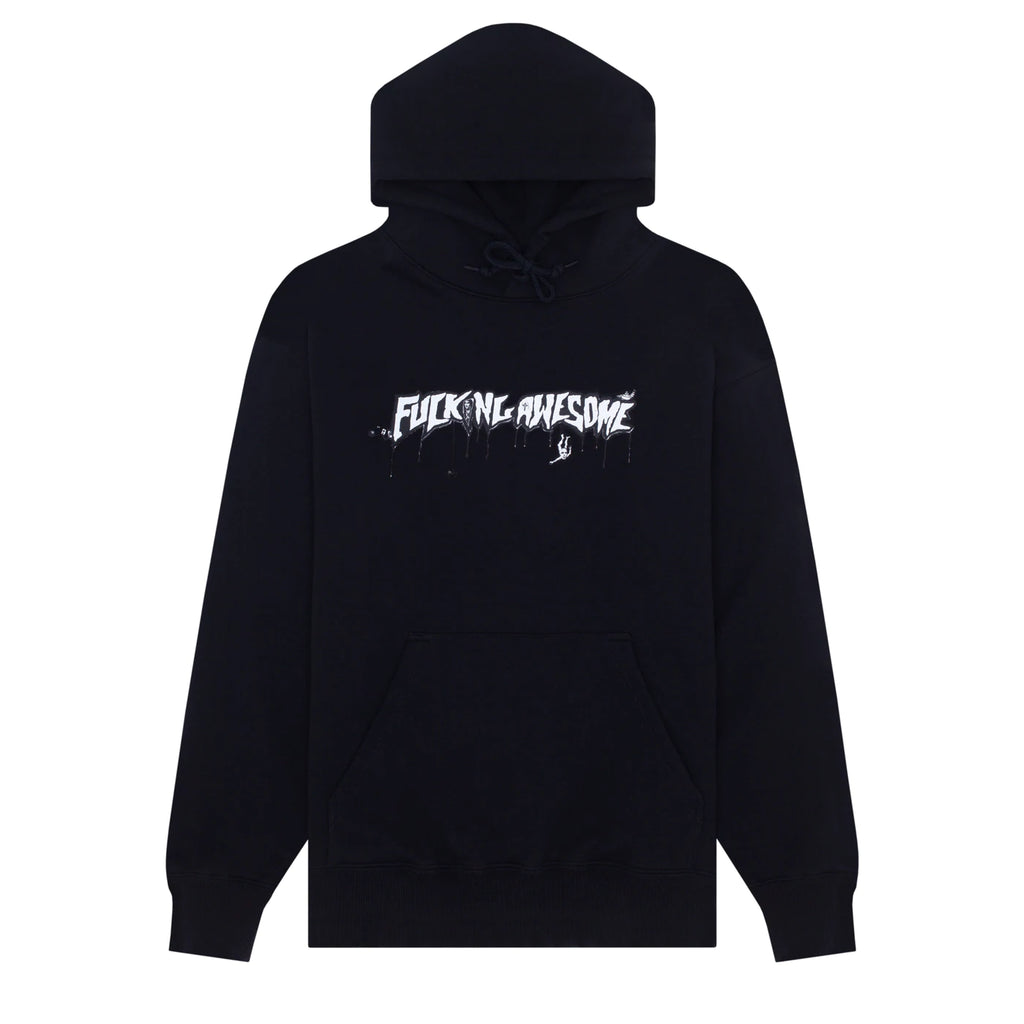 Fucking Awesome Quantum Leap Hoodie - black - front