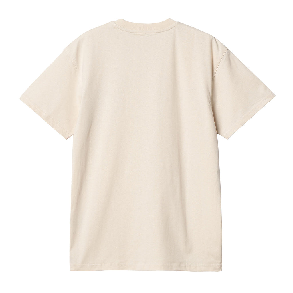 American Script T Shirt in Natural by Carhartt - back