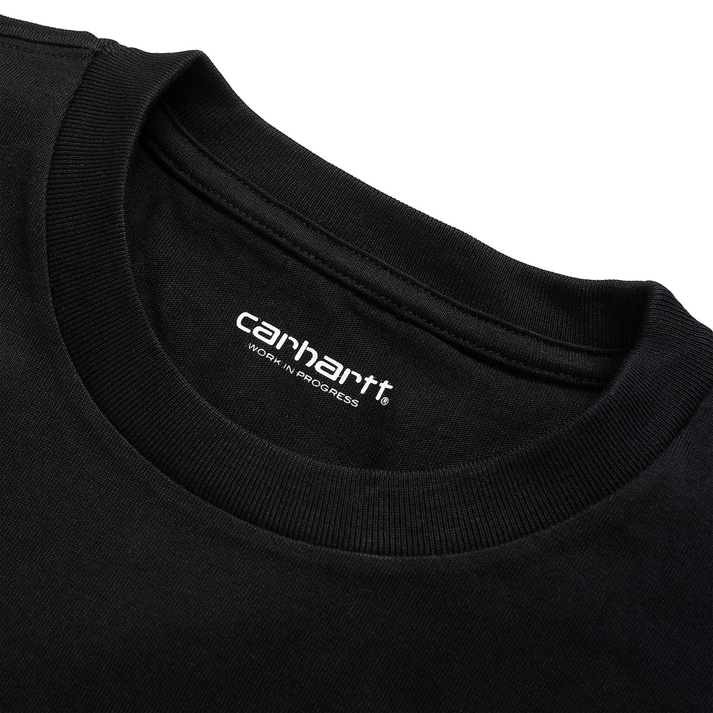 Carhartt WIP Chase T Shirt in Black / Gold - Neck
