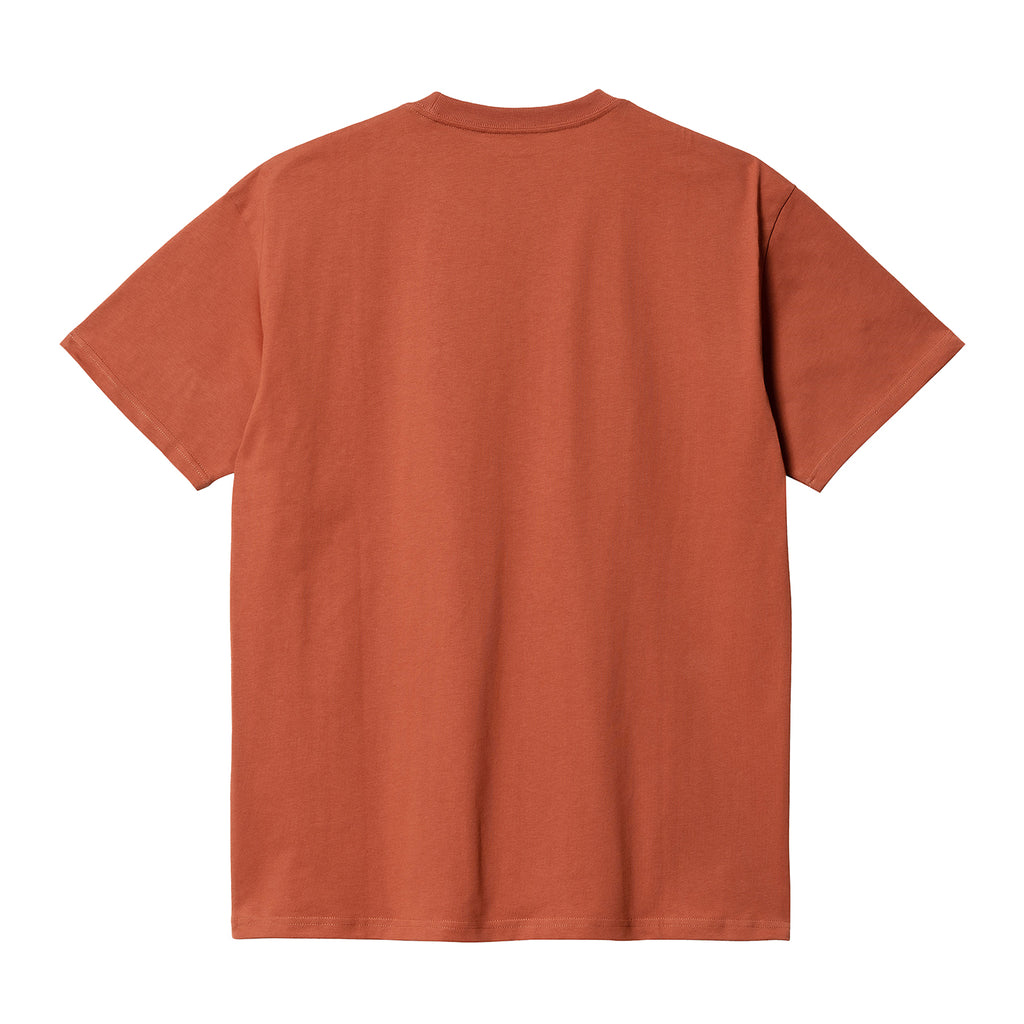 Carhartt WIP Chase T Shirt - Pheonix / Gold - back