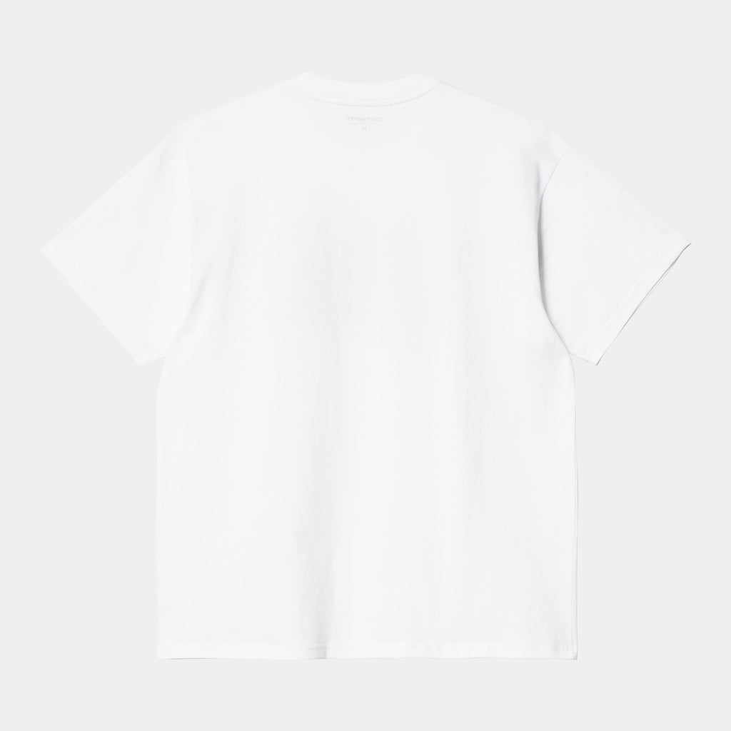 Carhartt WIP Chessboard T Shirt - White - back