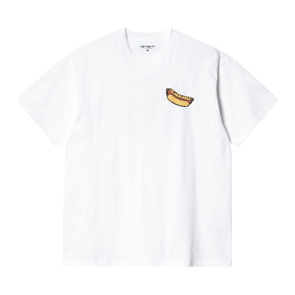 Carhartt WIP Flavor T Shirt - White - front