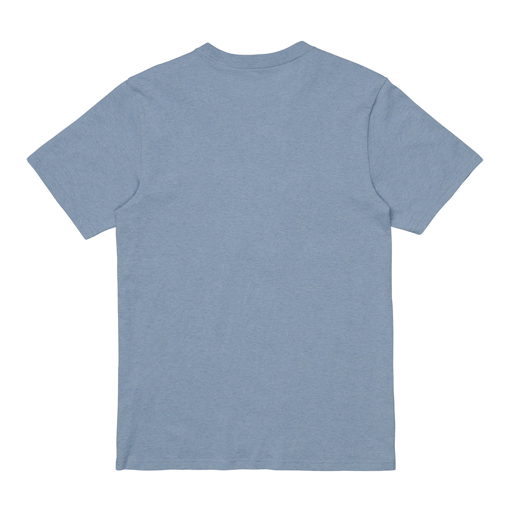 Carhartt WIP Pocket T Shirt in Icesheet Heather - Back