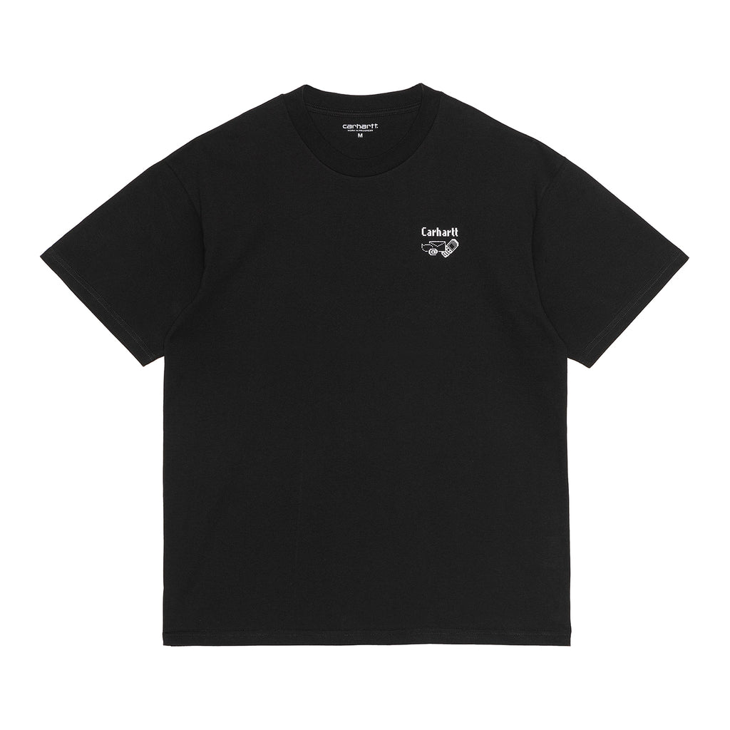 Carhartt WIP Screensaver T Shirt in Black / White - Back